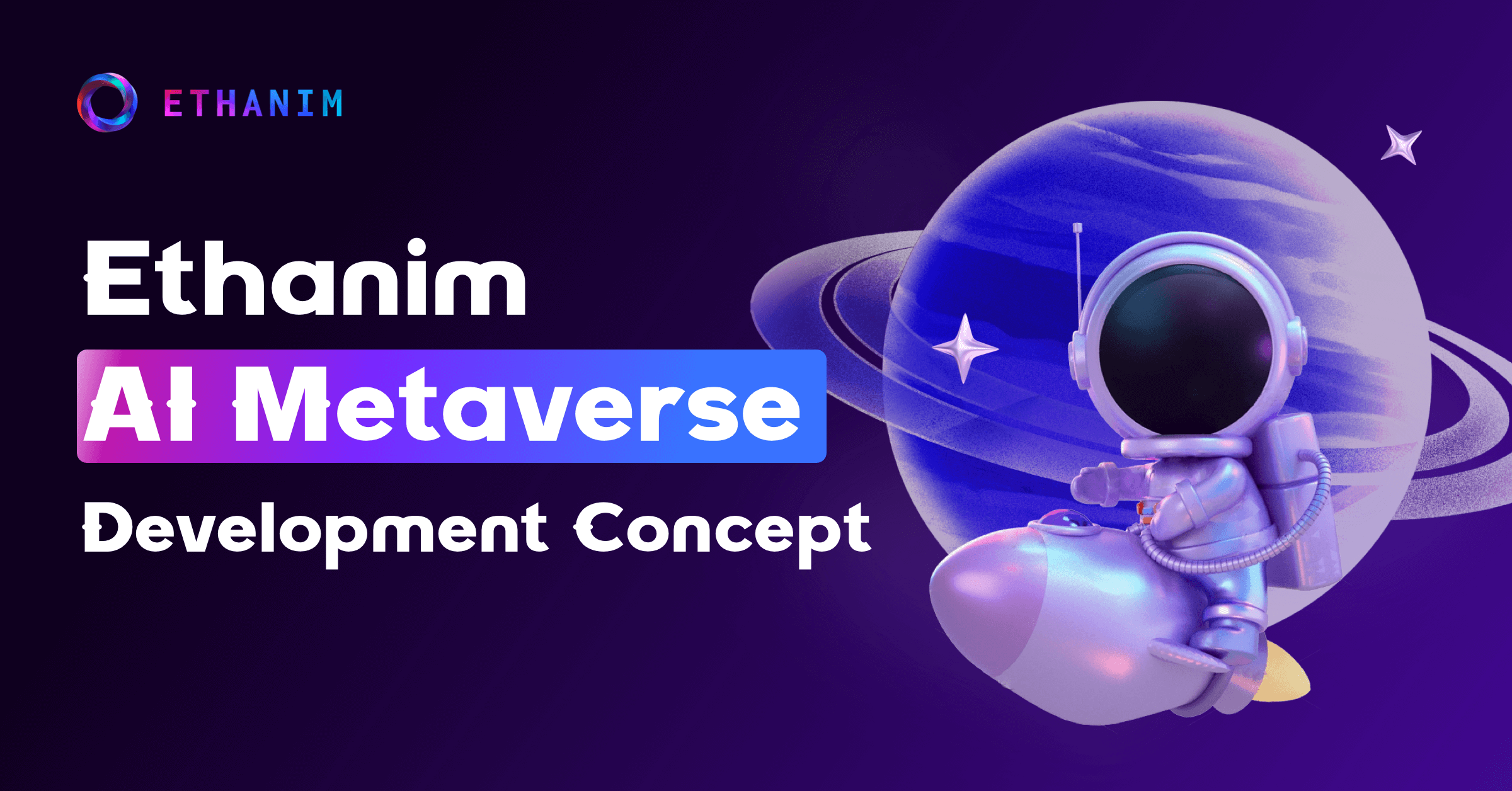 Ethanim AI Metaverse Development Concept