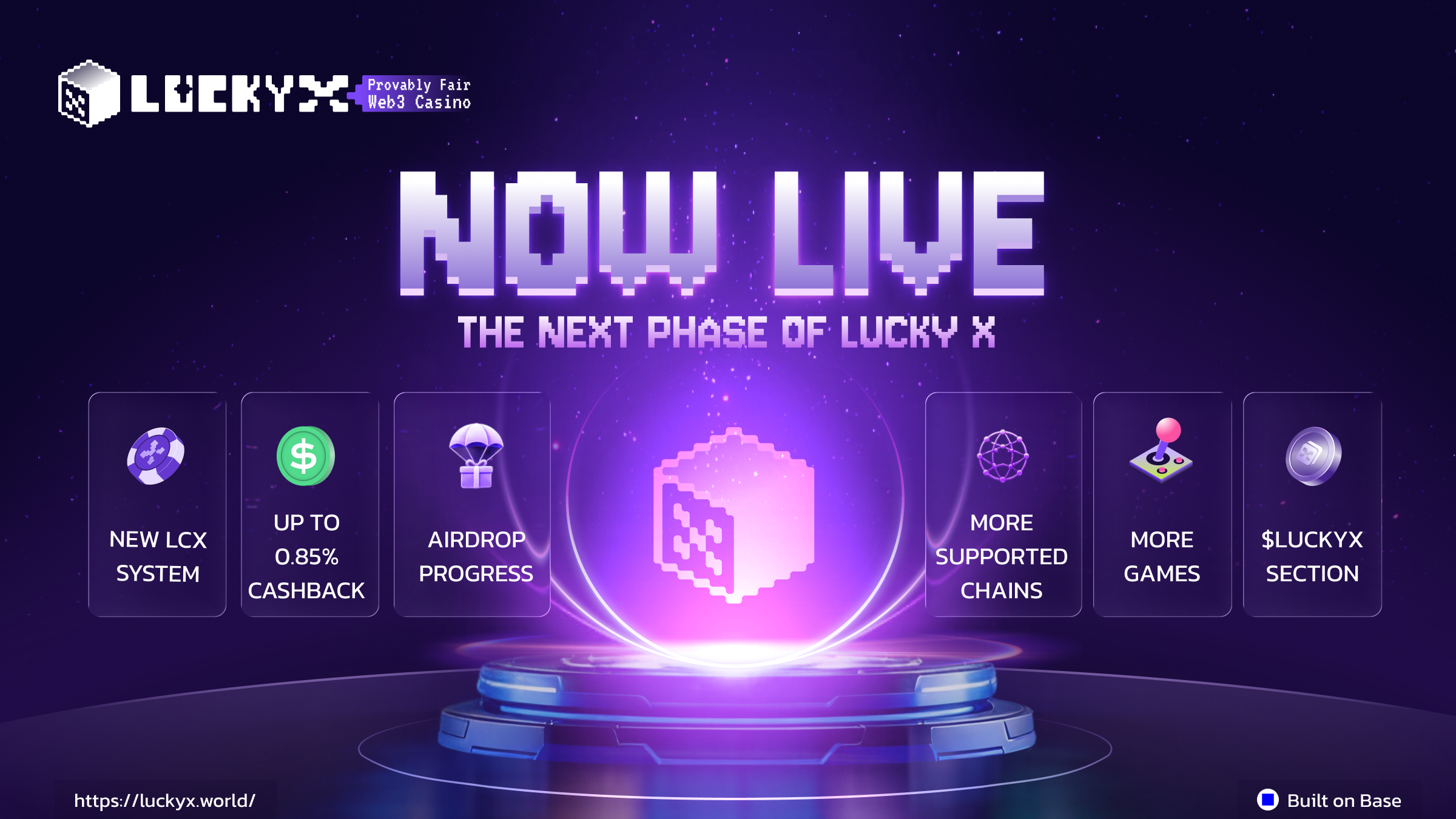 LUCKY X — Expanding the Future of Provably Fair Web3 Gaming
