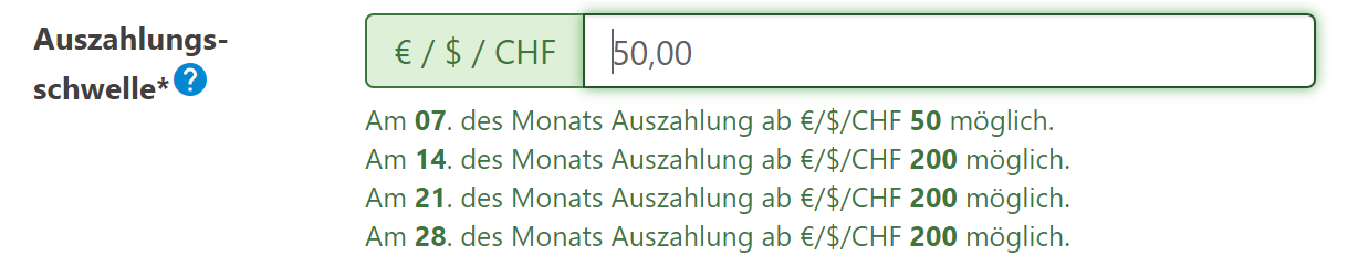 Digistore24 Auszahlungen