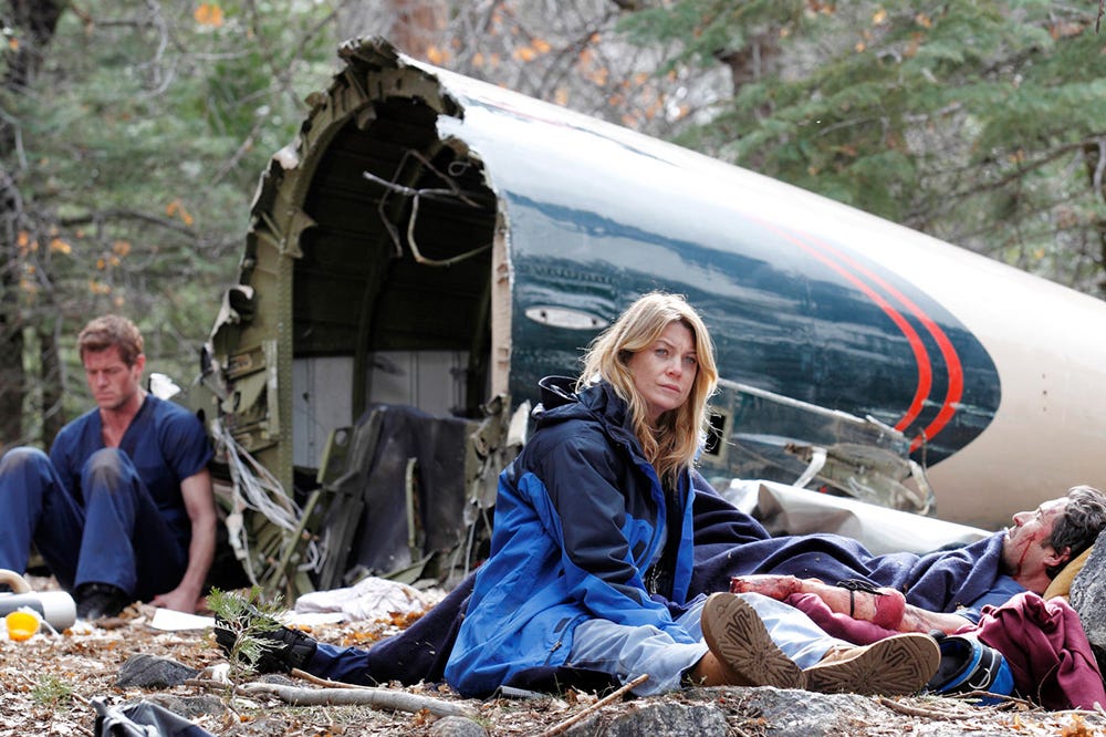 Accidente De Avion Anatomia De Grey