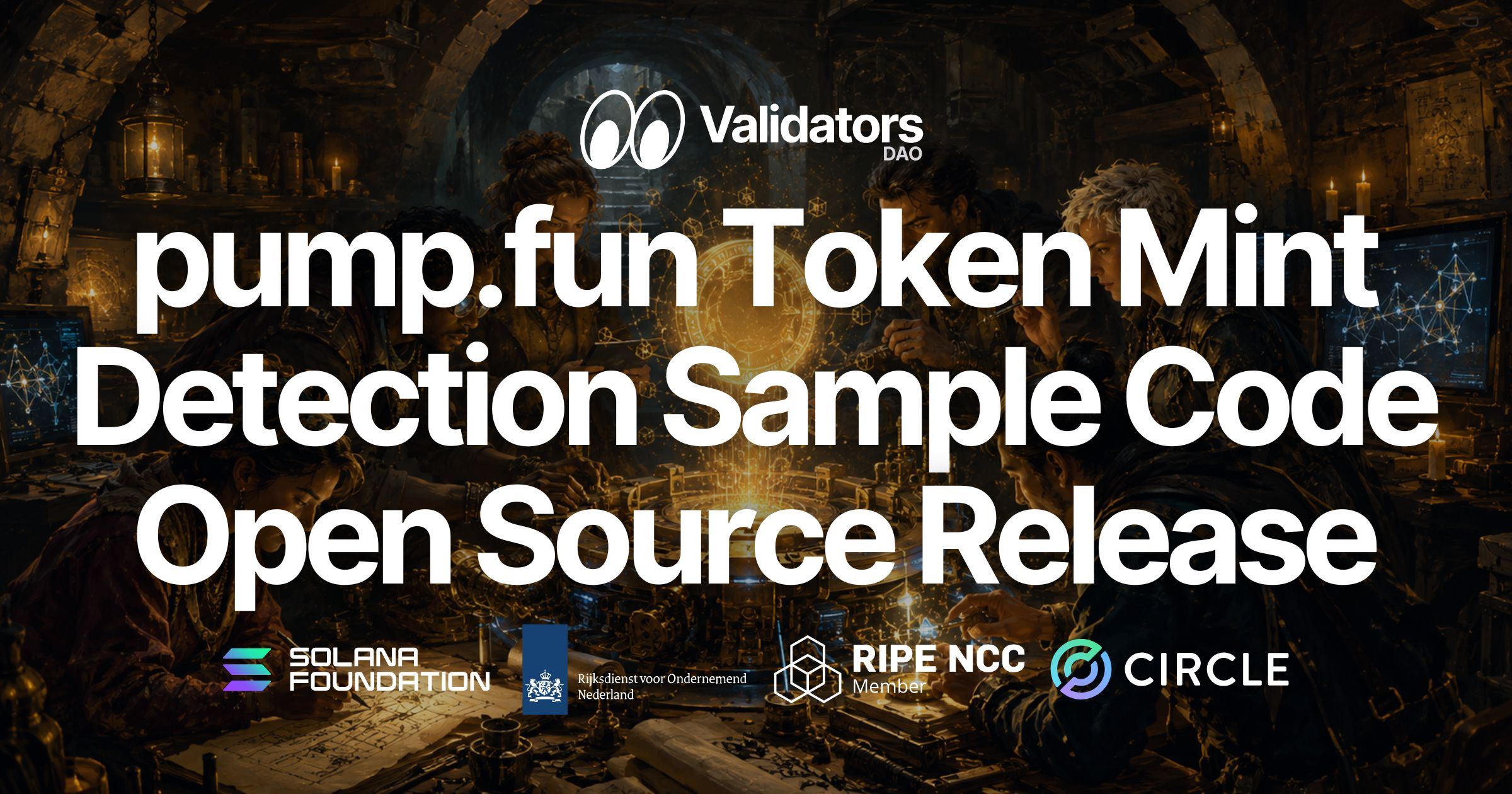 Validators DAO Open-Sources Sample Code for Real-Time pump.fun
