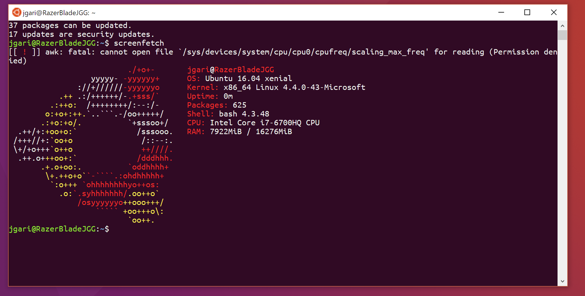 Make Bash On Ubuntu On Windows 10 Look Like The Ubuntu Terminal