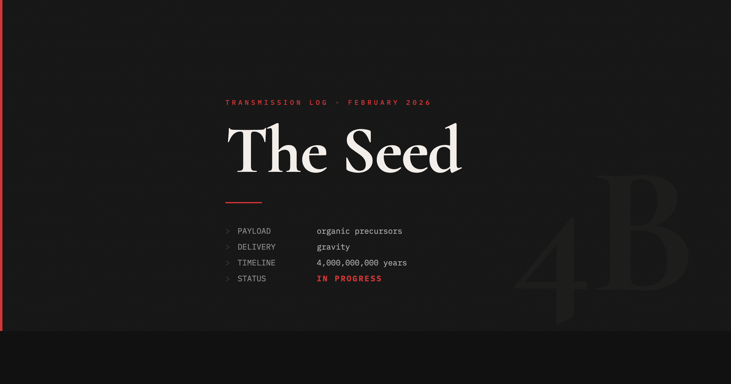 The Seed