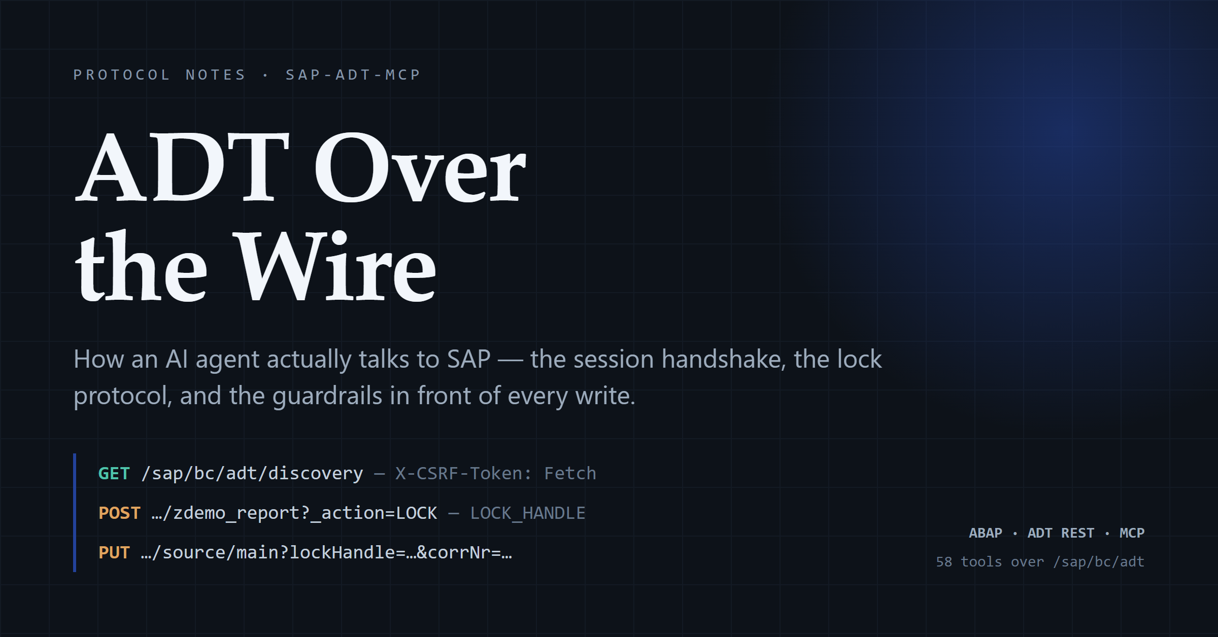 ADT Over the Wire