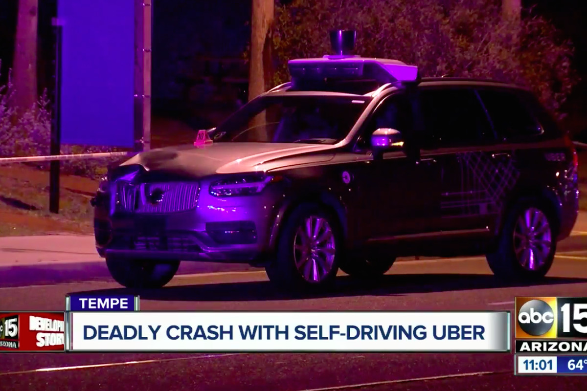 Source: [https://www.theverge.com/2018/6/22/17492320/safety-driver-self-driving-uber-crash-hulu-police-report](https://www.theverge.com/2018/6/22/17492320/safety-driver-self-driving-uber-crash-hulu-police-report)