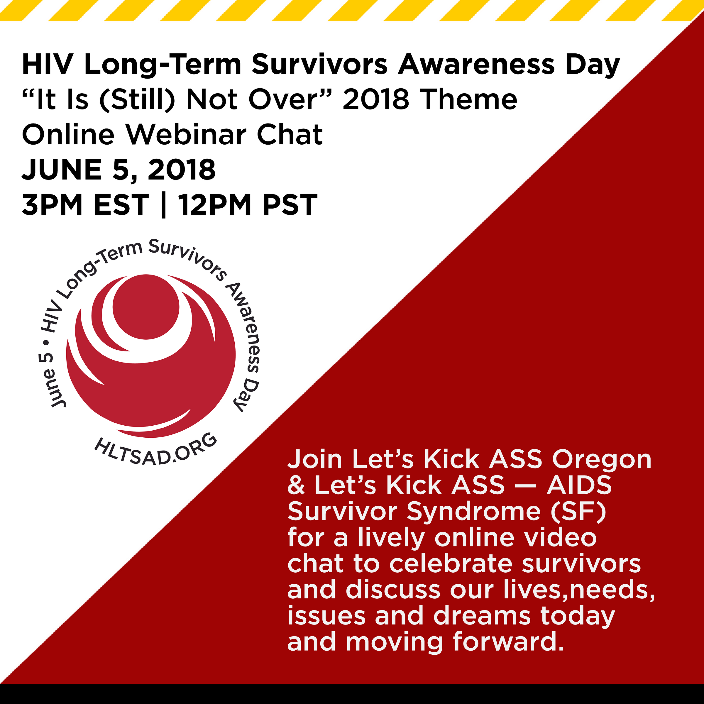 Jun 5 Hiv Long Term Survivors Awareness Day Online Event