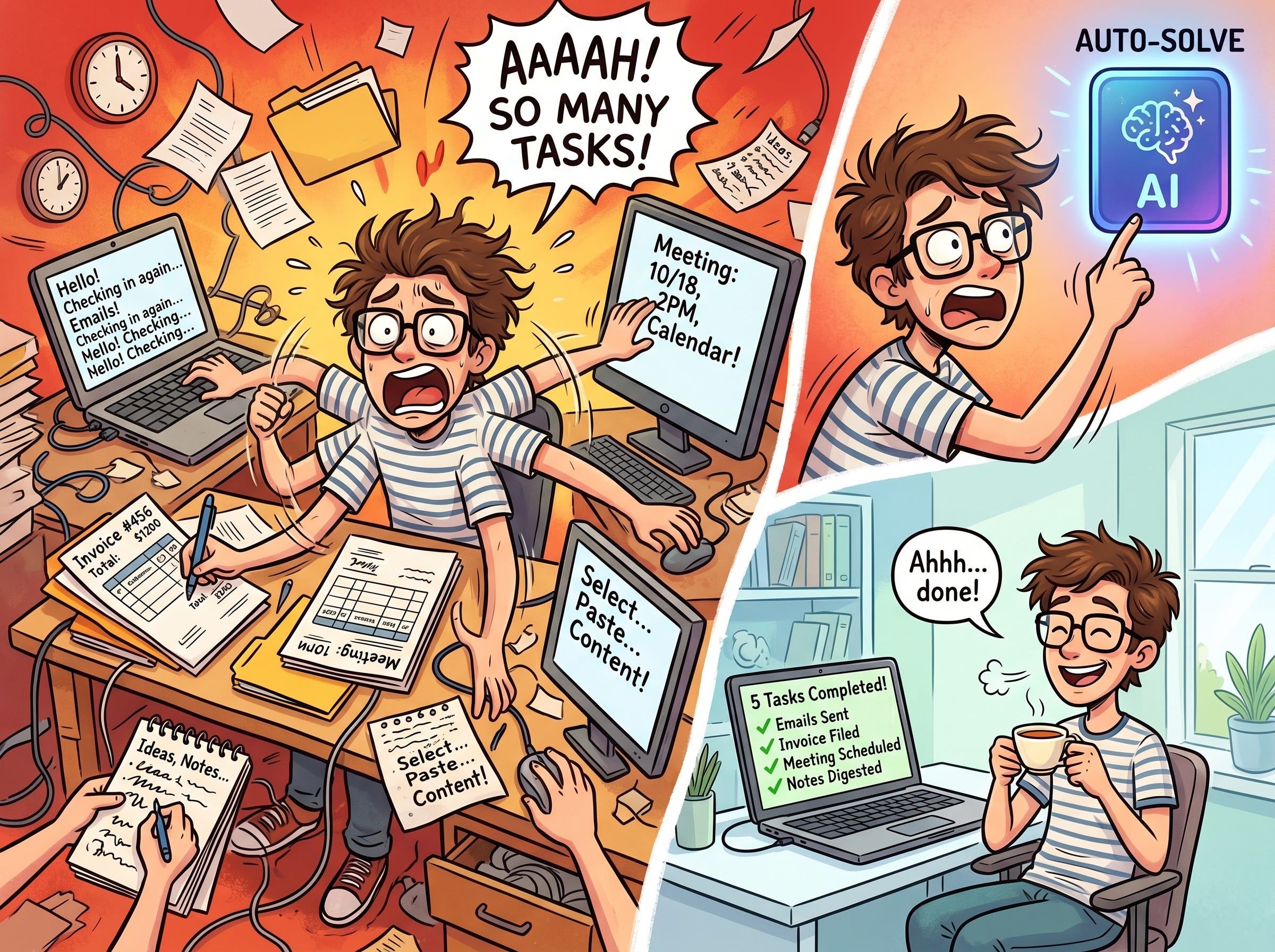 5 Boring Tasks You’re Still Doing Manually That AI Can Automate Today