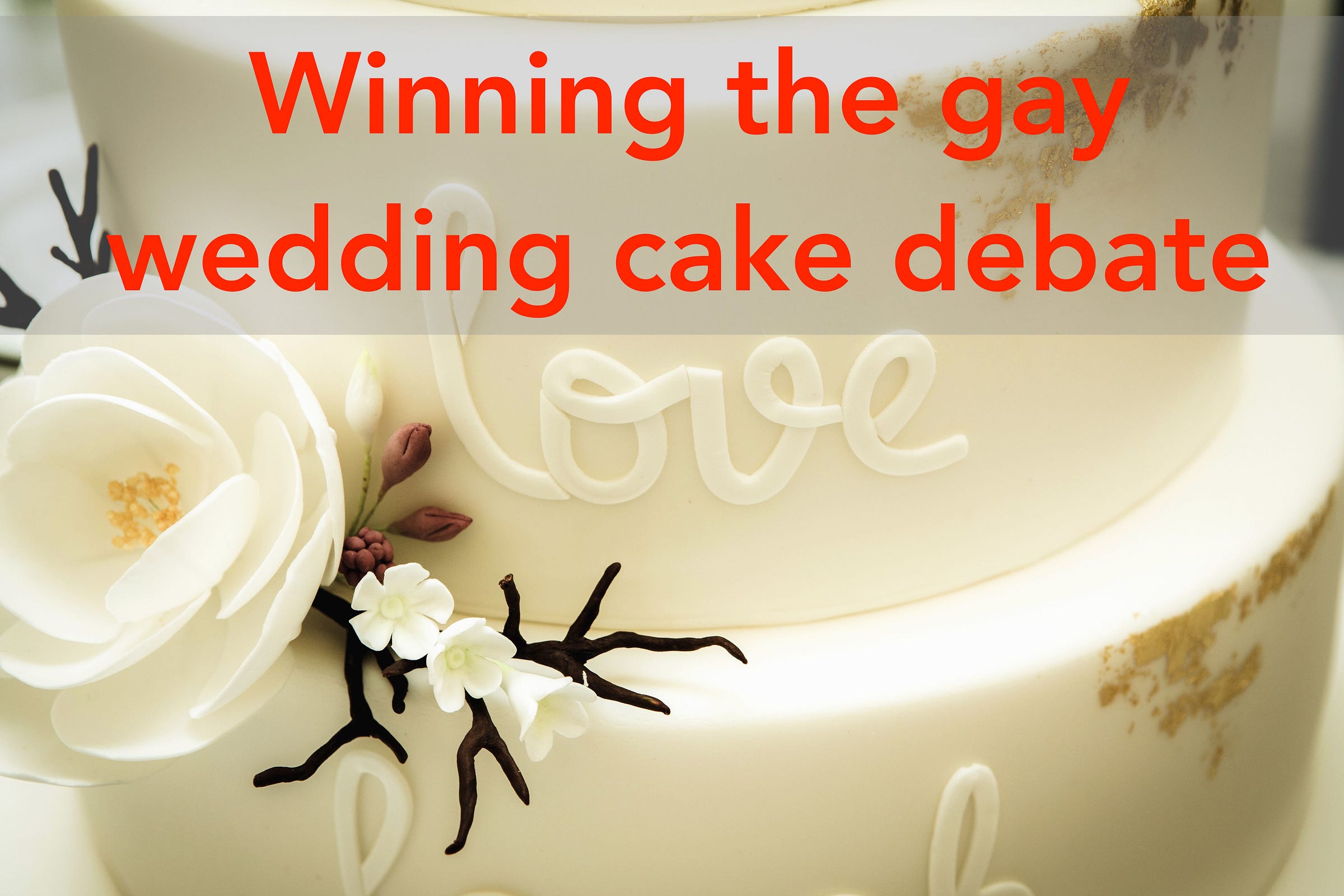 All You Need To Know To Win An Argument About The Gay Wedding Cake Case
