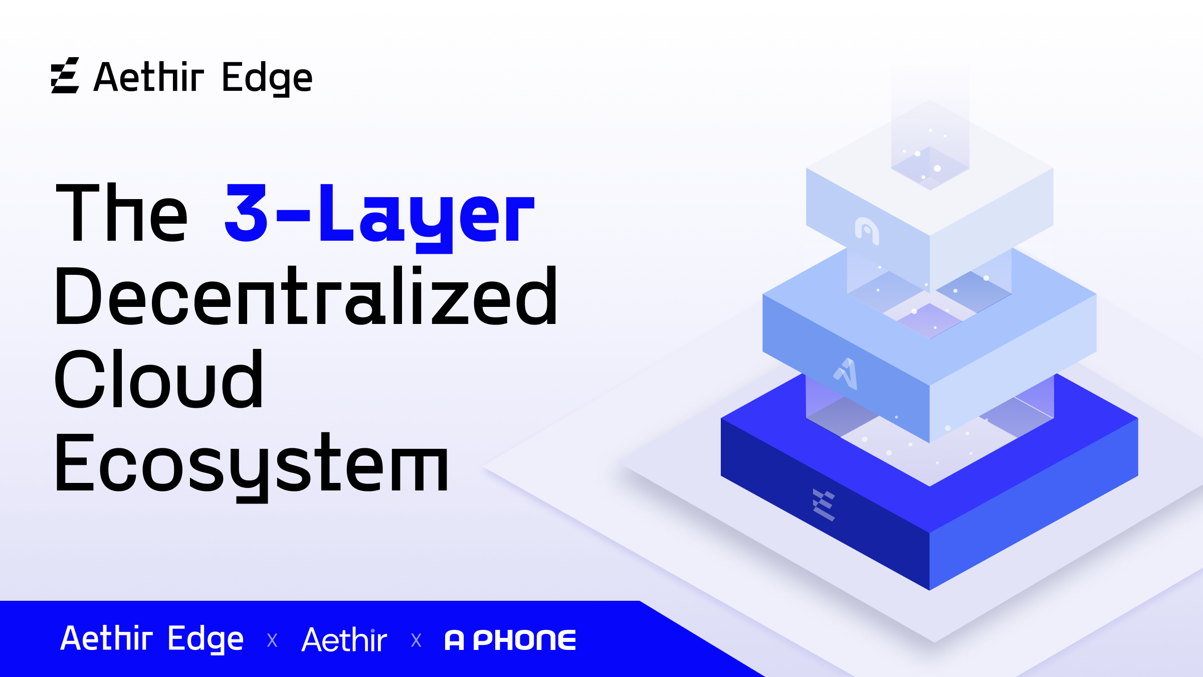 The 3-Layer Ecosystem to Democratize Edge Computing — Aethir Edge, Aethir & APhone