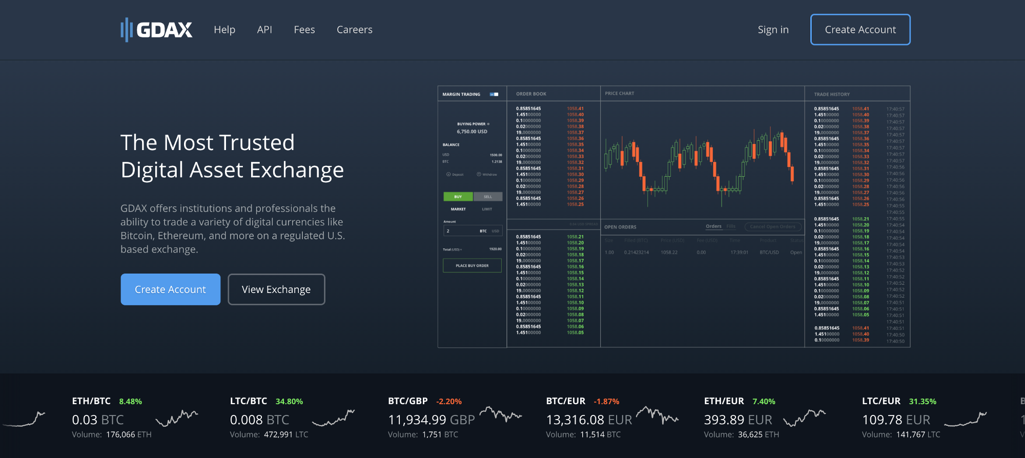 Beginners guide to GDAX, a Coinbase’s Exchange to trade BTC, ETH and LTC