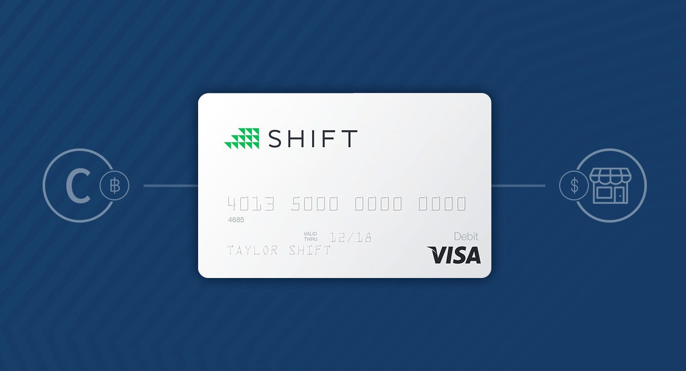 shift card bitcoin