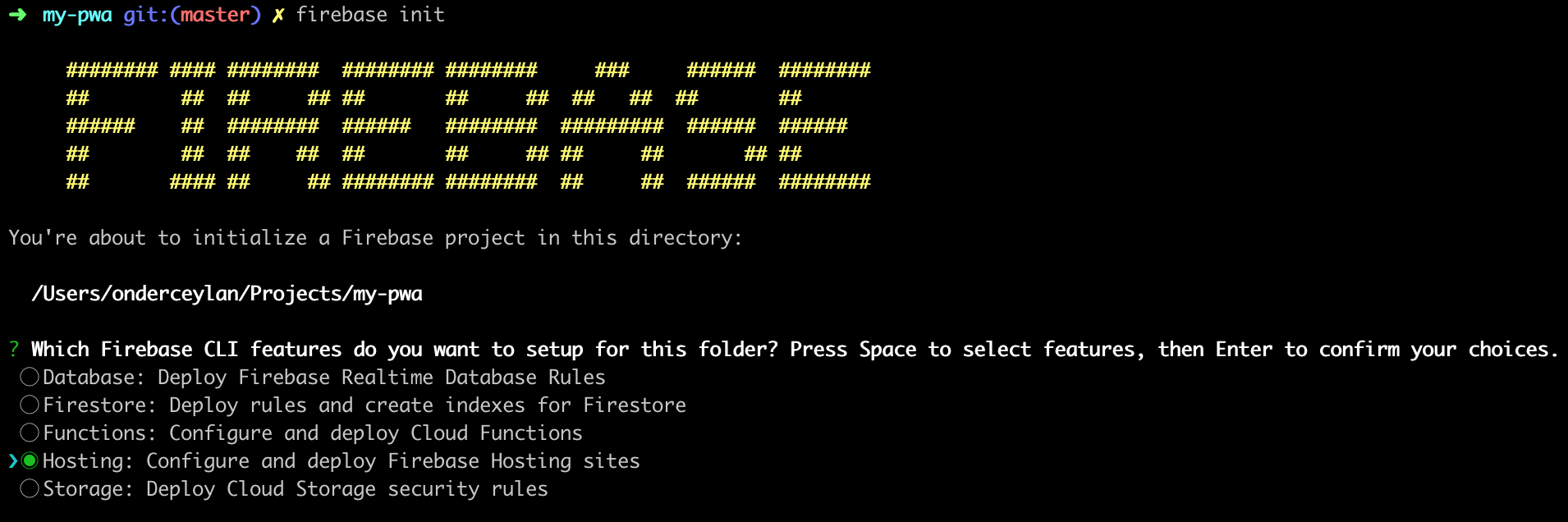 Init Firebase