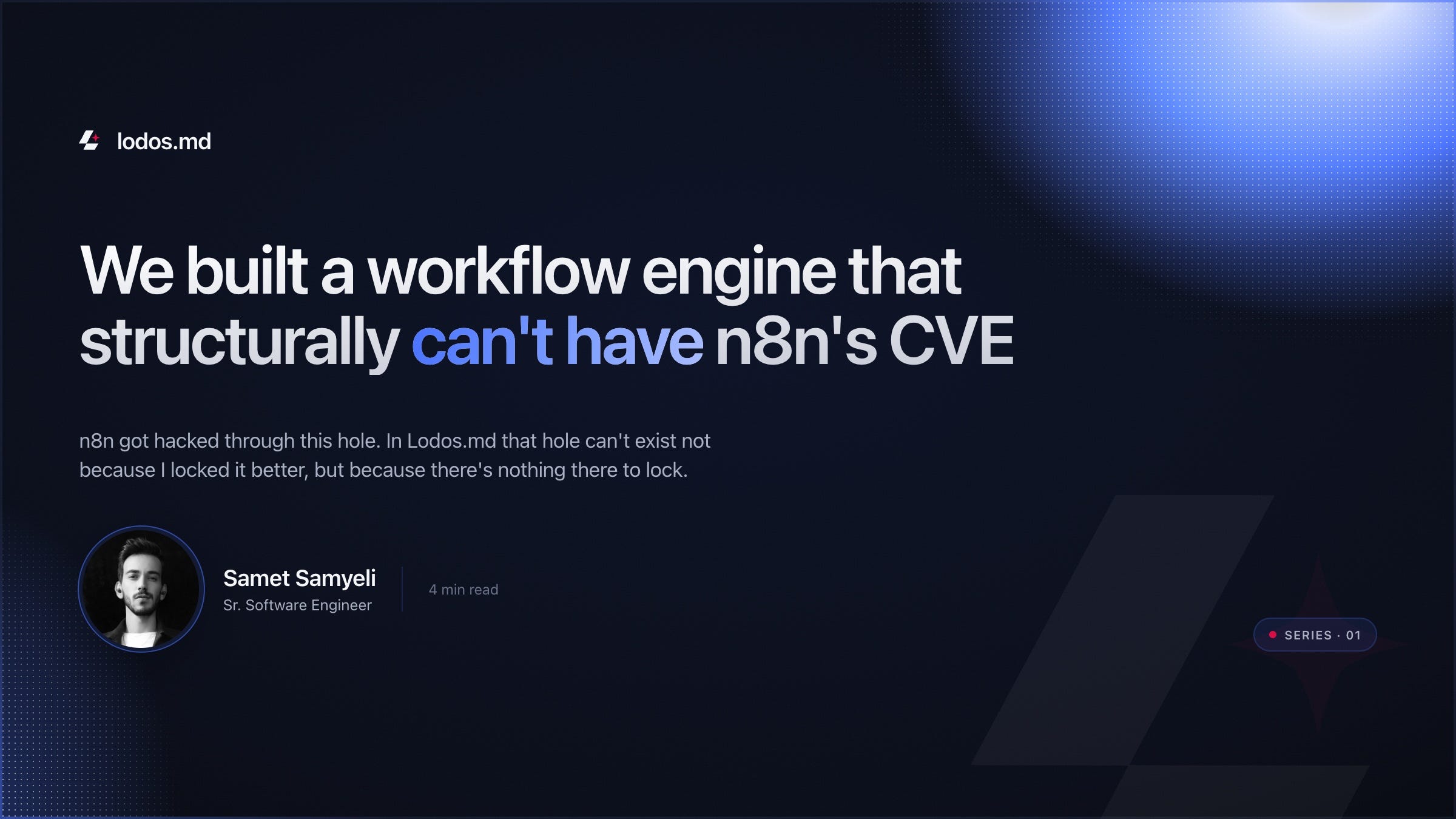 We Built a Workflow Engine That Can’t Have n8n’s CVE