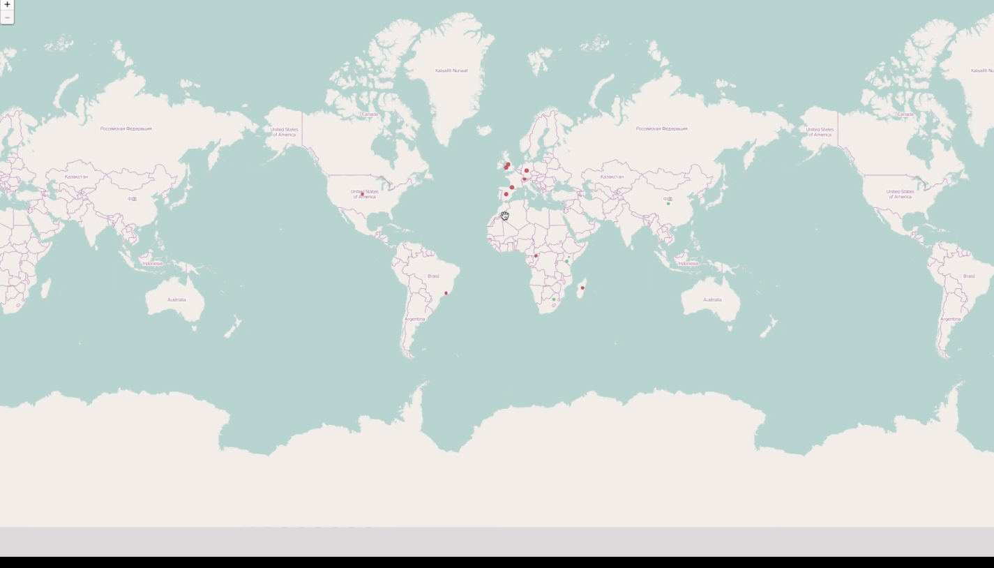 Building data processing and visualisation pipelines in the browser with Exynize