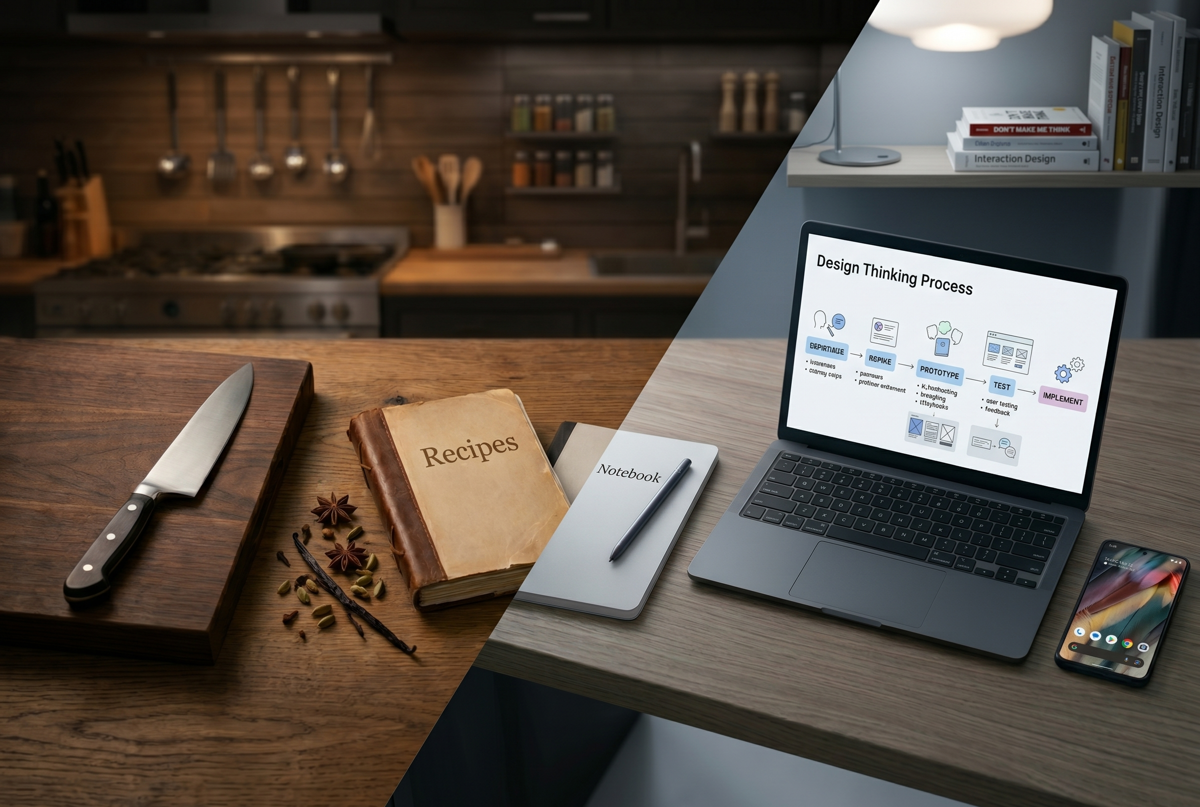 Chef to UX Designer: My IxDF Journey from Kitchen to Digital Experience