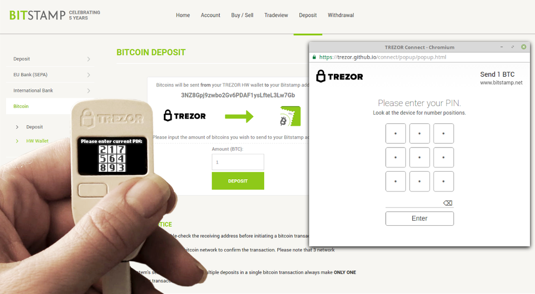 How To Withdraw Money From Trezor Bitcoins Accepted As Currency - 