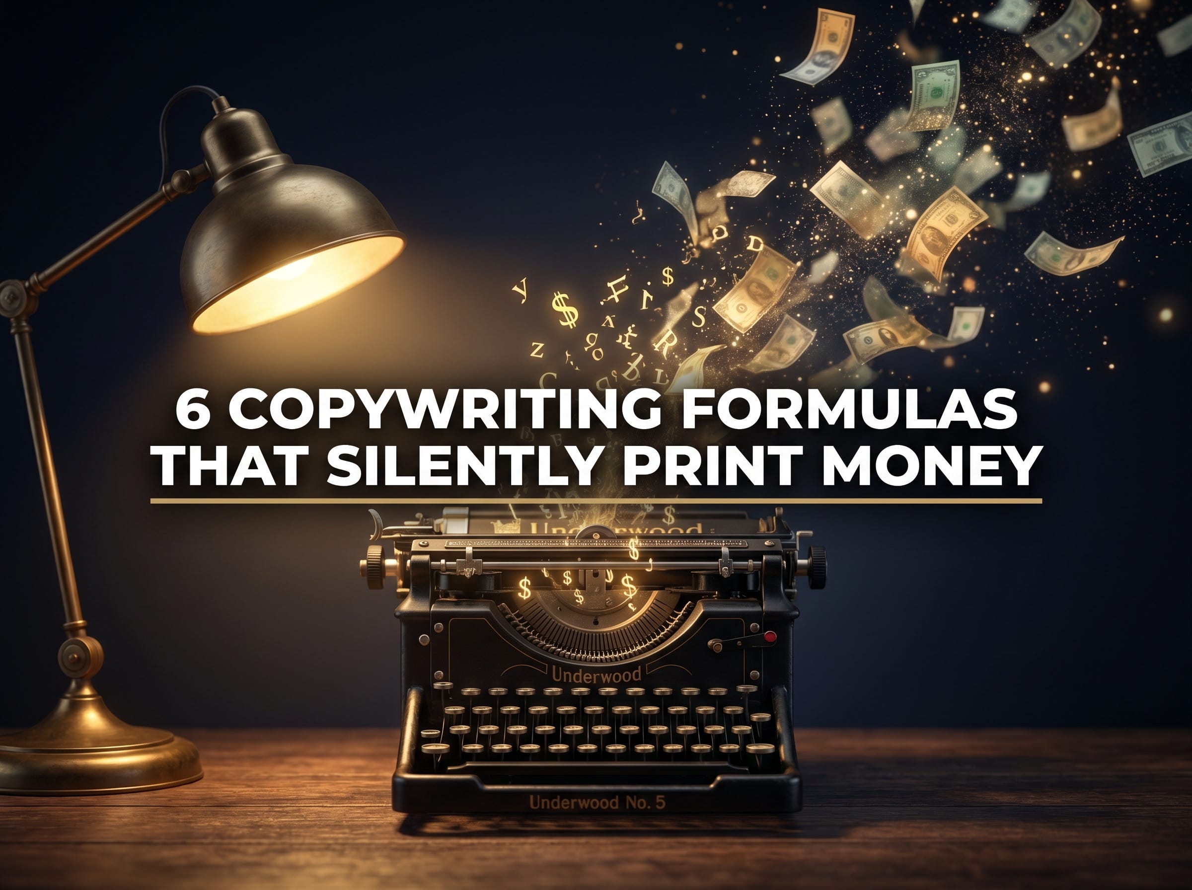 6 Copywriting Formulas That Silently Print Money