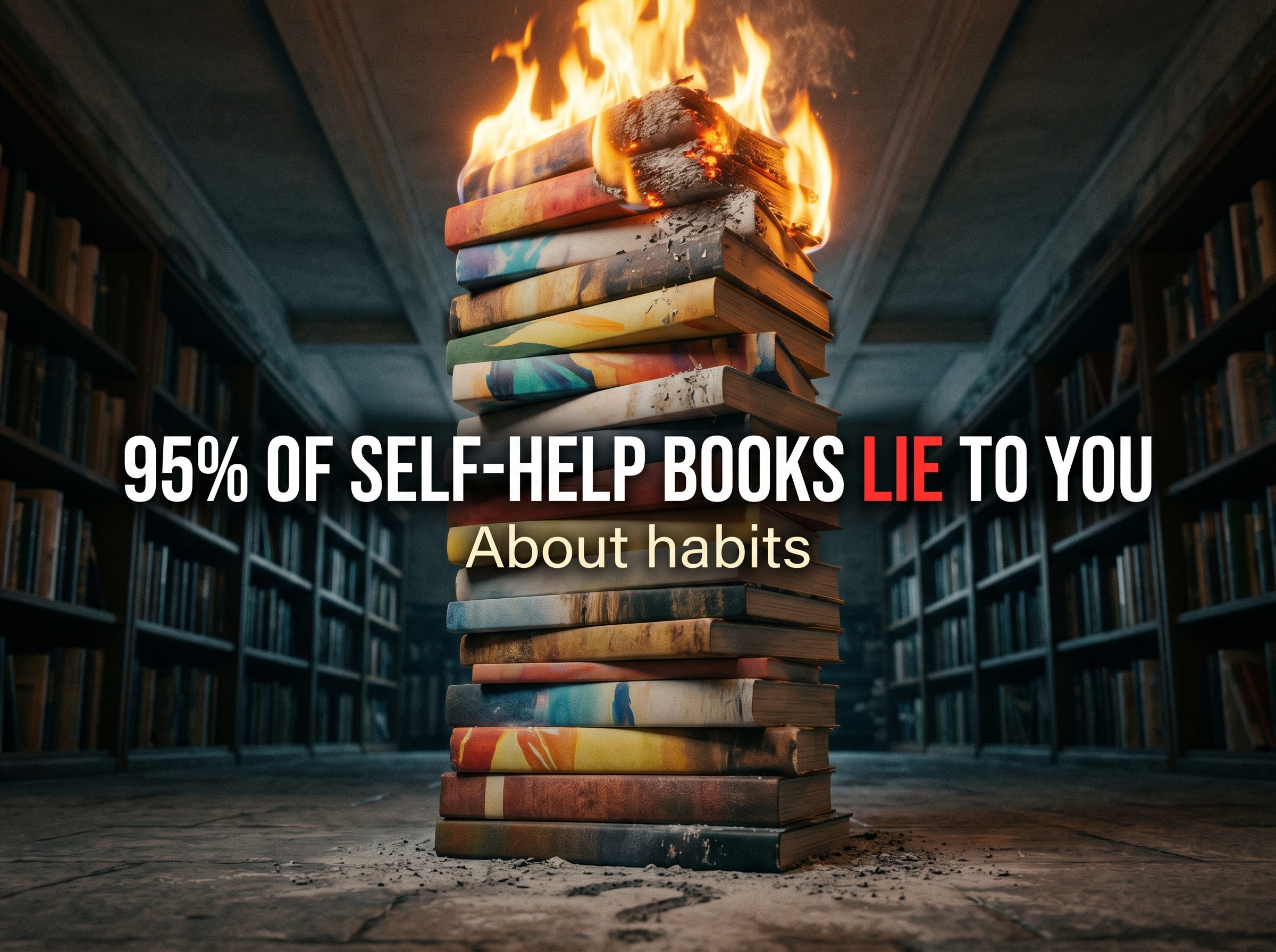 Why 95% of Self-Help Books Lie to You About Habits