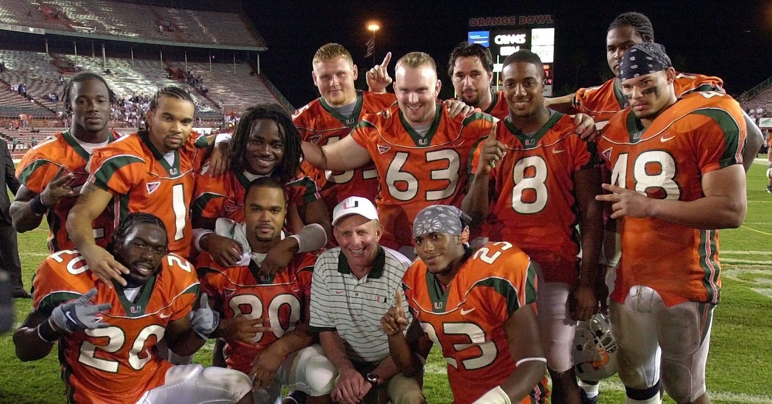 Remembering the Insanely Talented 2001 Miami Hurricanes