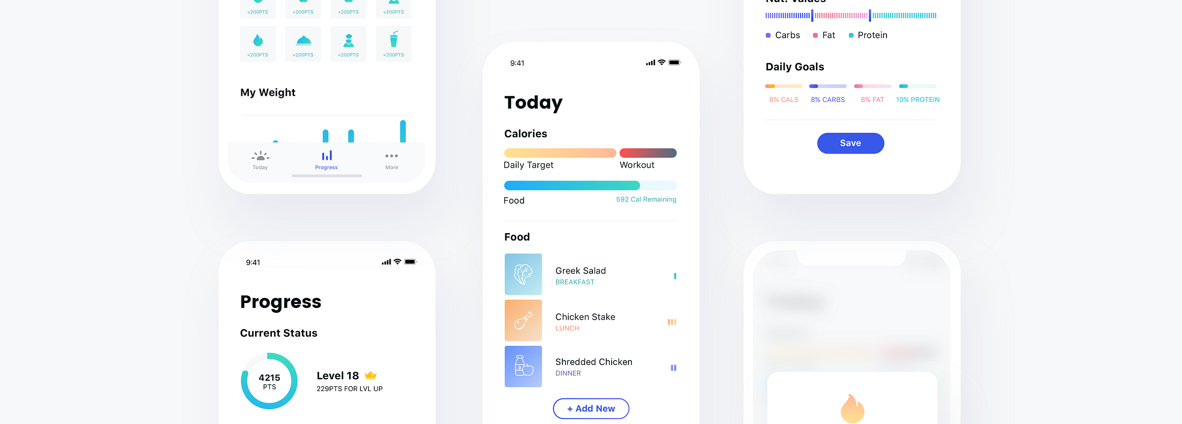 UI/UX Case Study: Nutrition Tracking App – Muzli - Design Inspiration