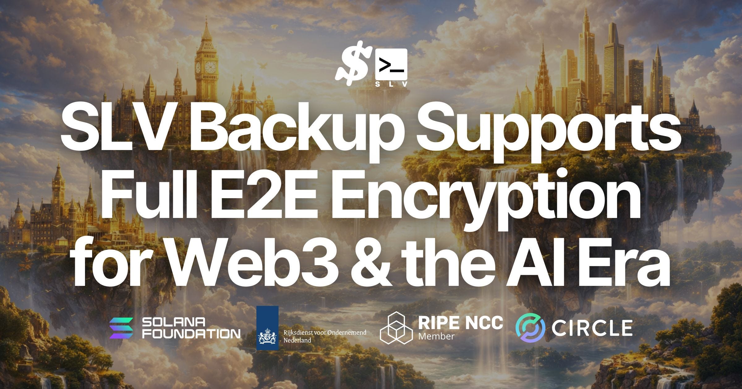 SLV Backup Now Supports Full E2E Encryption — Secure Your Data Without Sacrificing Speed, in a…