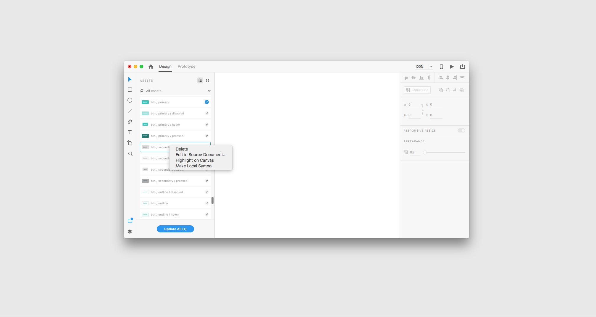 Creating a symbol library in Adobe XD Prototypr