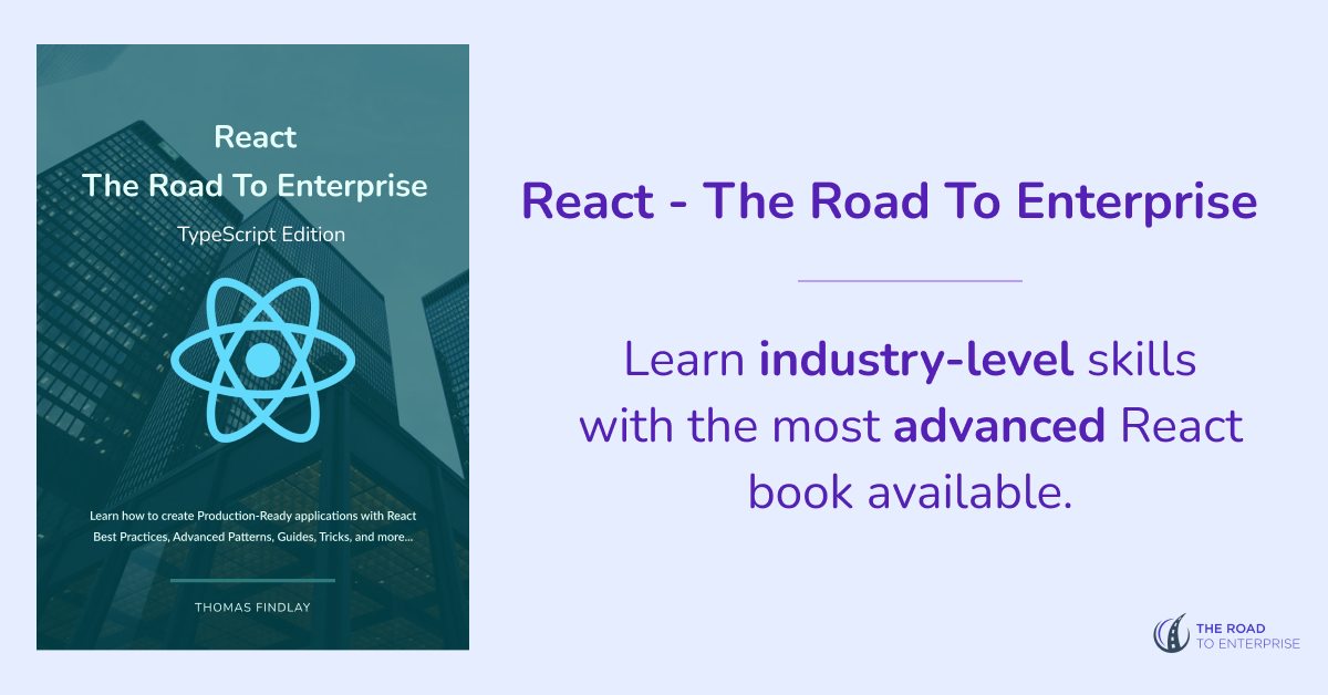Learn industry-level skills with the most advanced React book available.