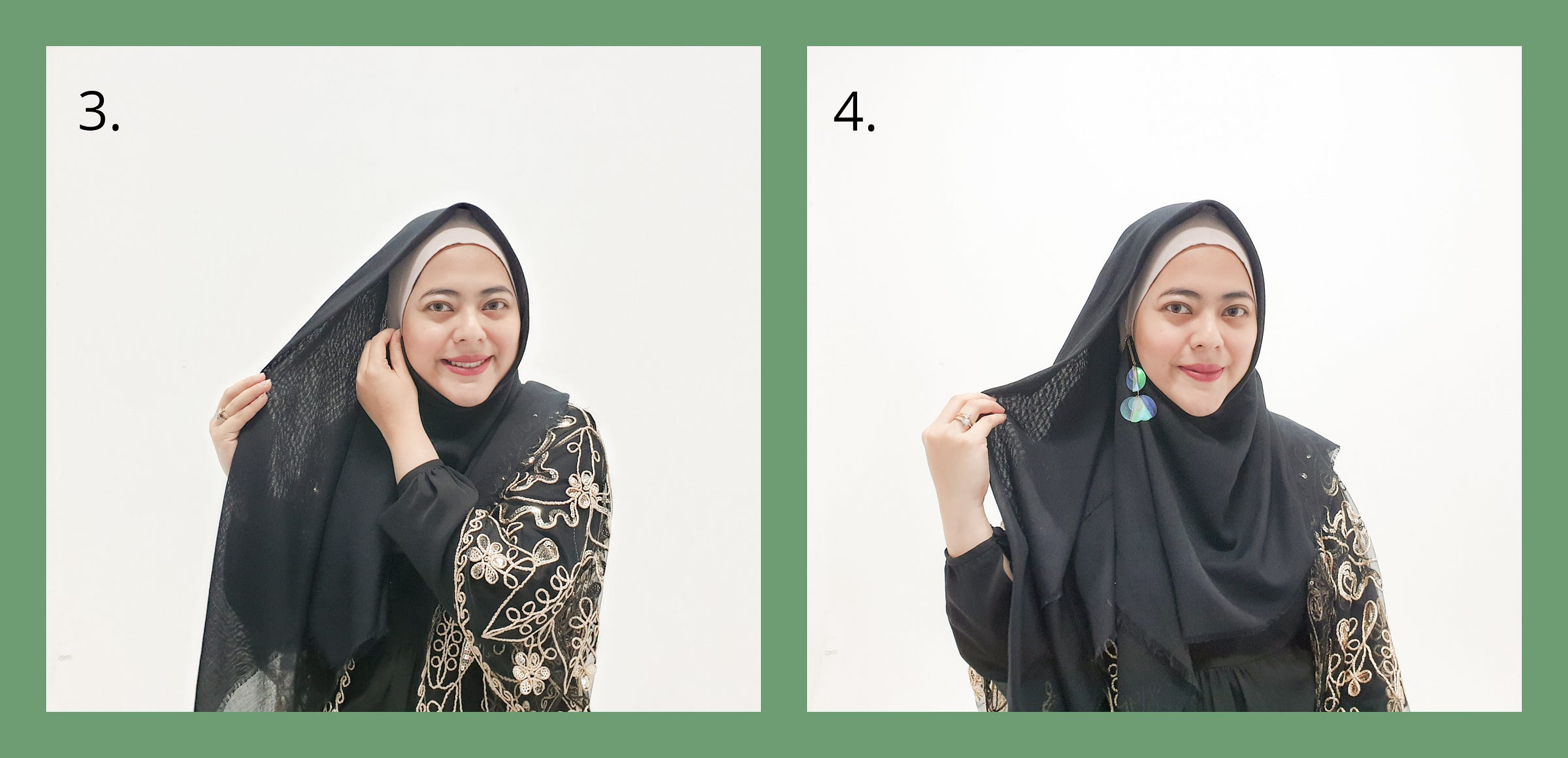 Tutorial Style Hijab Elegan Untuk Acara Bukber THREAD By ZALORA