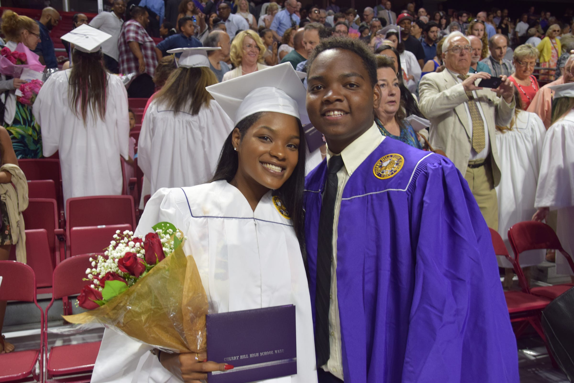 Cherry Hill West Class of 2017 receives diplomas at commencement