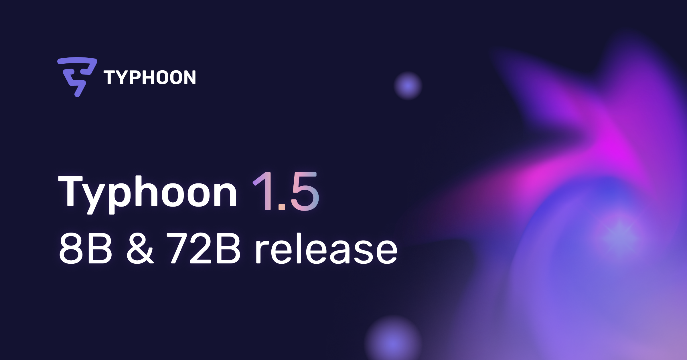 Typhoon 1.5 Release