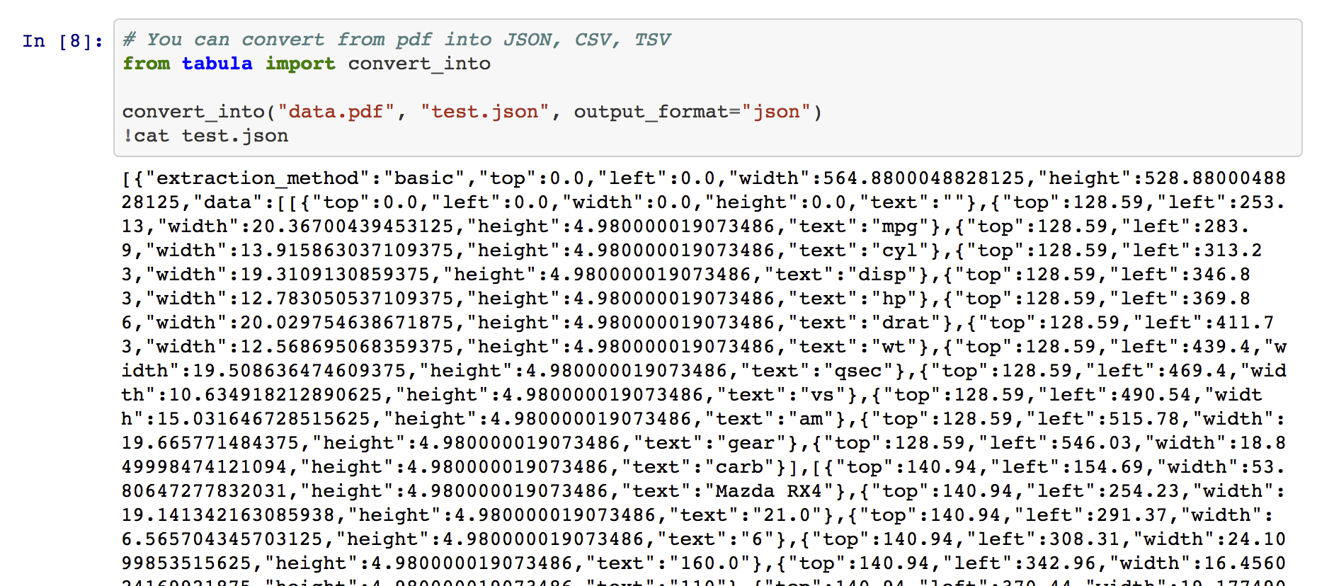 json how in extract data python to table tabula Extract into py: PDF DataFrame Python from