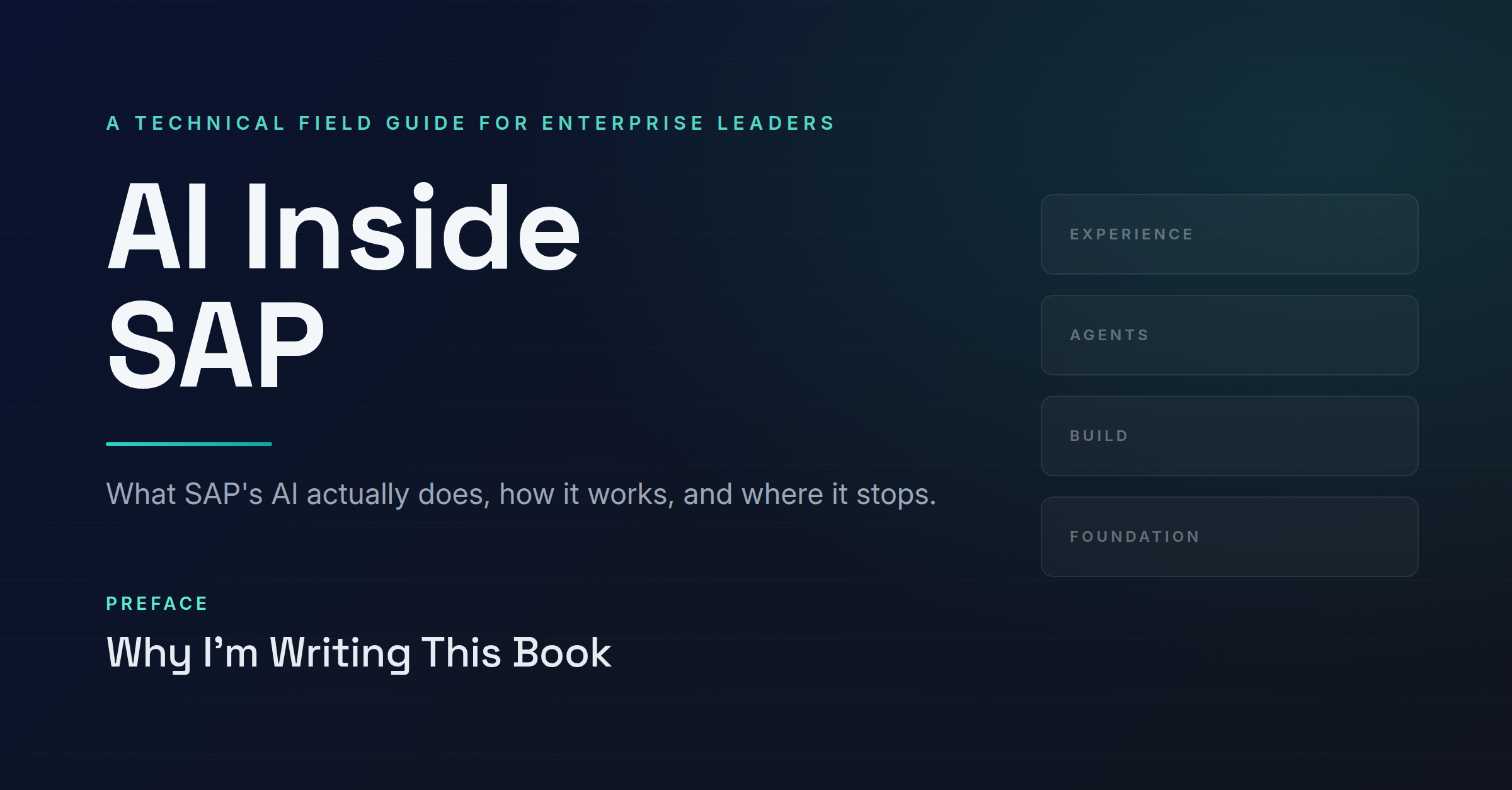 Preface -AI inside SAP