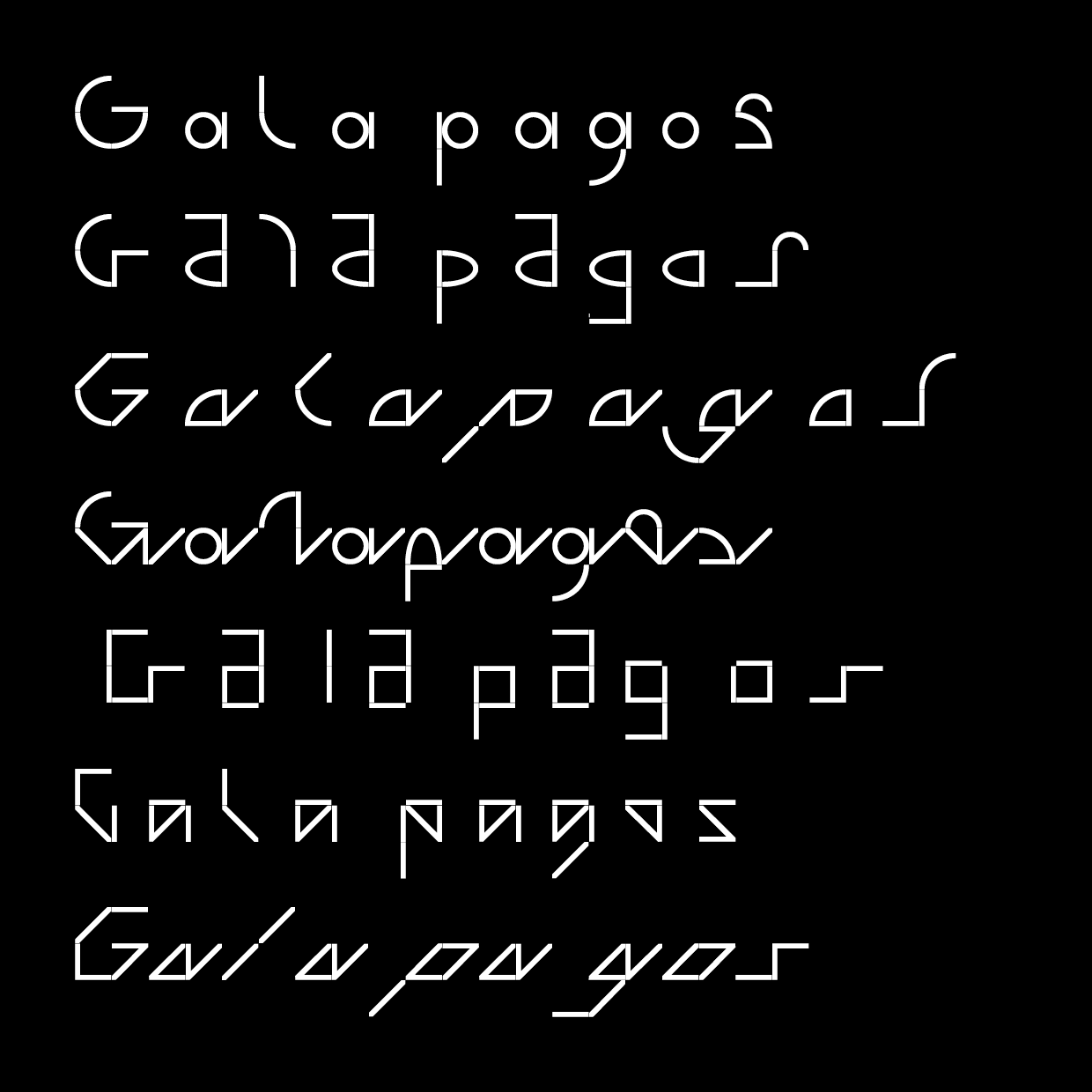 7 Unusual Fonts Created In 2017 Prototypr