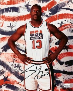 Shaq from the 1996 Olympic Dream Team