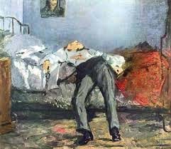 Le Suicidé, Edouard Manet. Francia, 1877