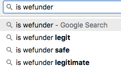 Are Crowdfunding Sites Safe Investments -- is wefunder legit google