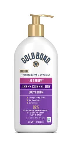 Gold Bond Age Renew Crepe Corrector Body Lotion, Replenishing & Smoothing Formula, 14 oz.