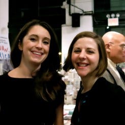 Aragi agent/assistant Duvall Osteen and Henry Holt editor Sarah Bowlin