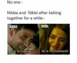 Nibbas’ and ‘Nibbis’ — What Does It Mean?