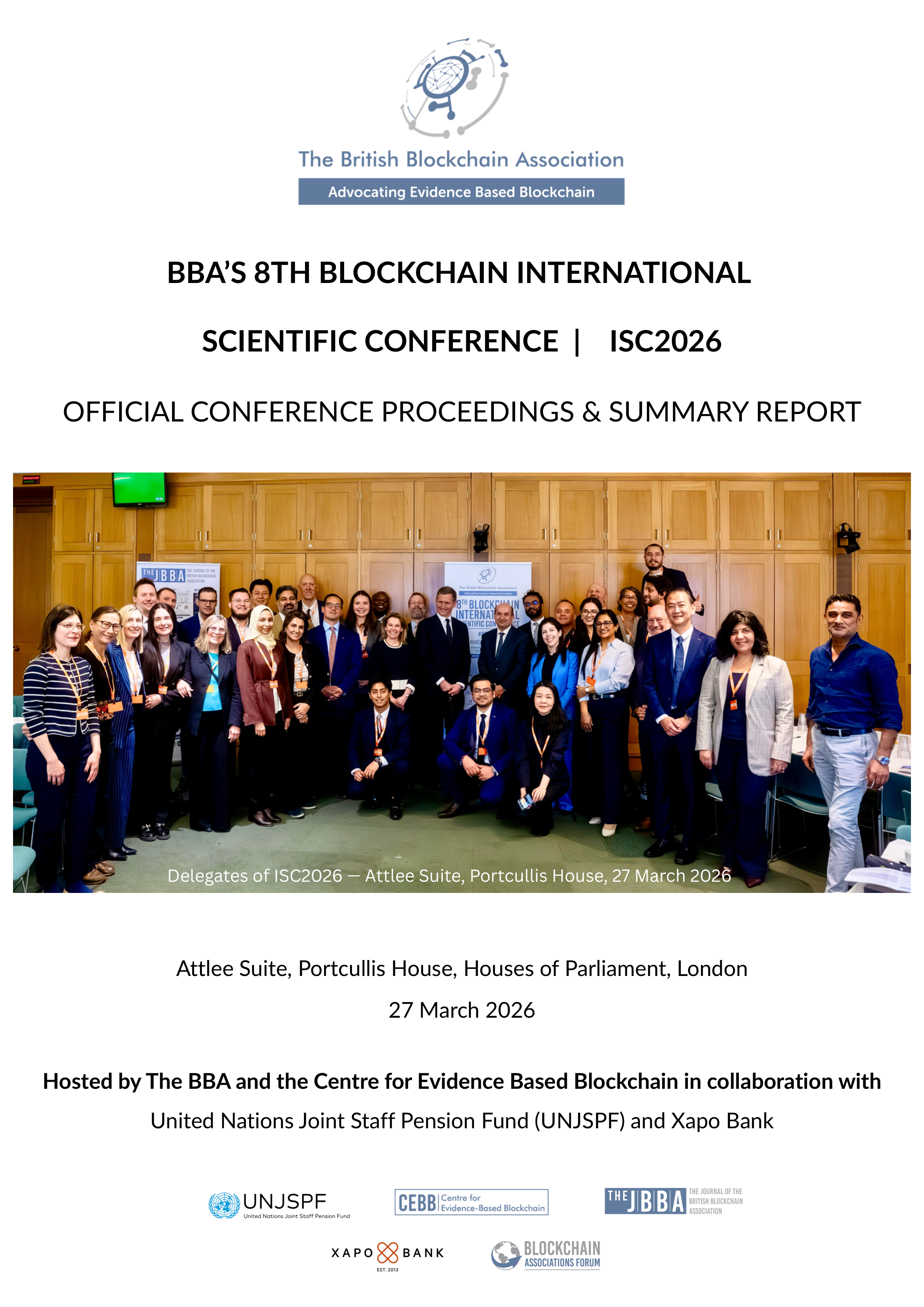 Blockchain Beyond the Hype: Evidence-Based Insights from ISC2026 at the UK Parliament