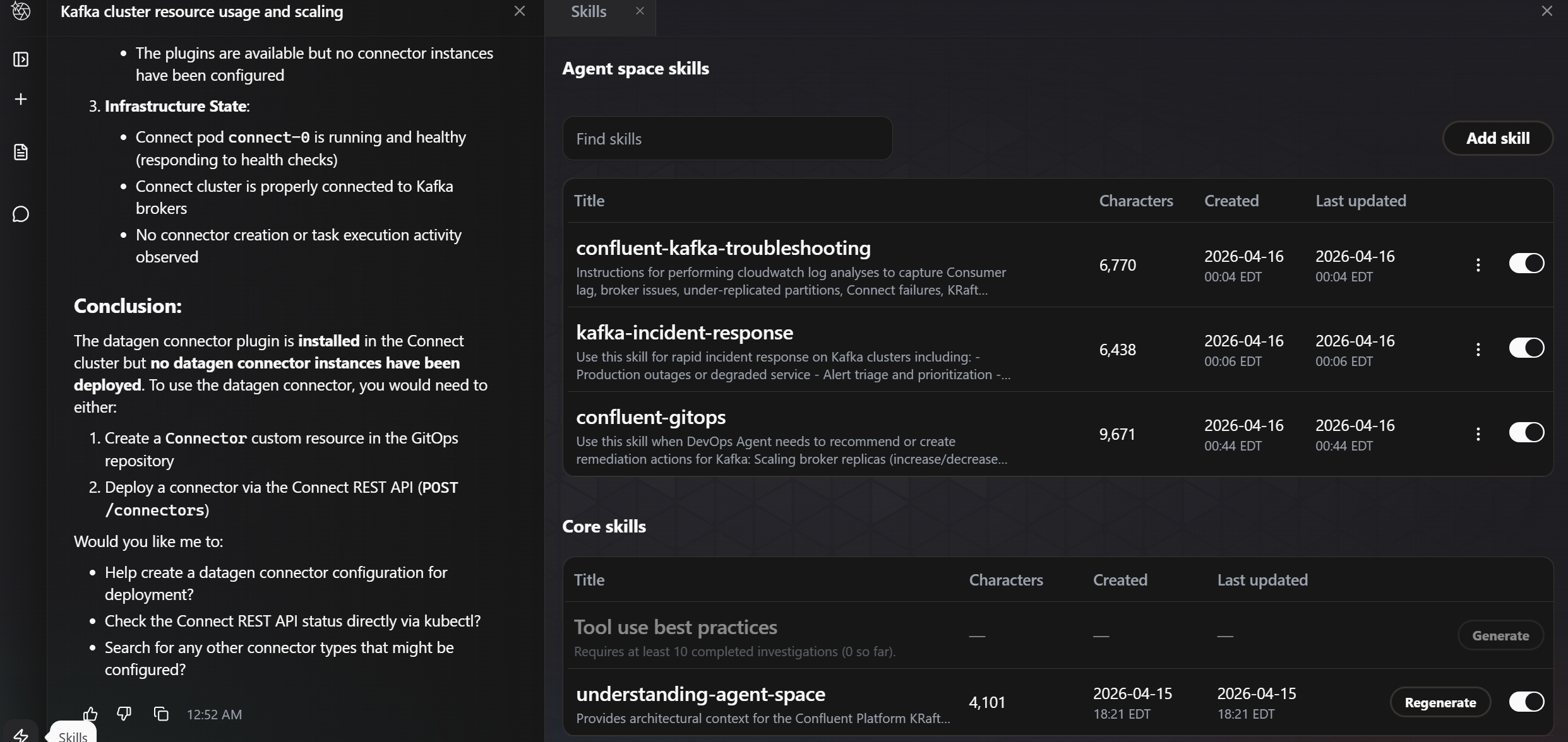 Tuning AWS DevOps Agent for Kafka: Part 2