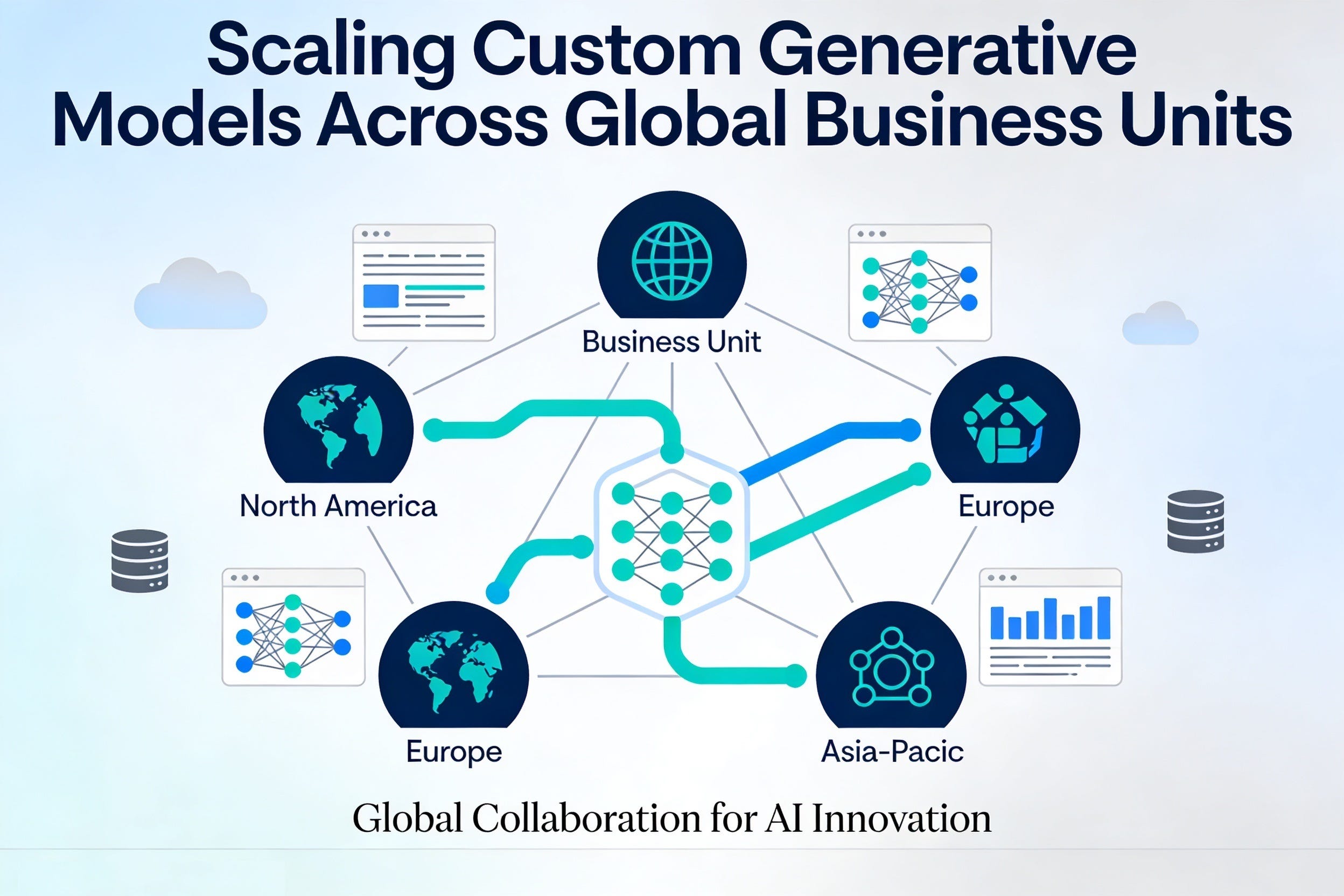 Scaling Custom Generative Models Across Global Business Units