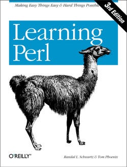 Cover of the O’Reilly & Associates book, Learning Perl, 3rd Edition, 2001