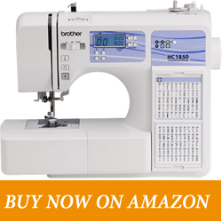 Brother HC1850 – Best Budget Sewing Machine For Quilting