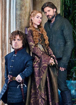 Tyrion, Cersei en Jamie Lannister