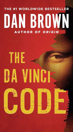The cover of The Da Vinci Code by Dan Brown