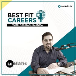 Listen to the podcast filled with Saurabh Nanda’s insights for your career happiness!