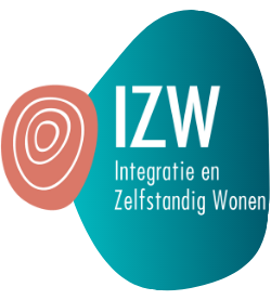 Het logo van IZW