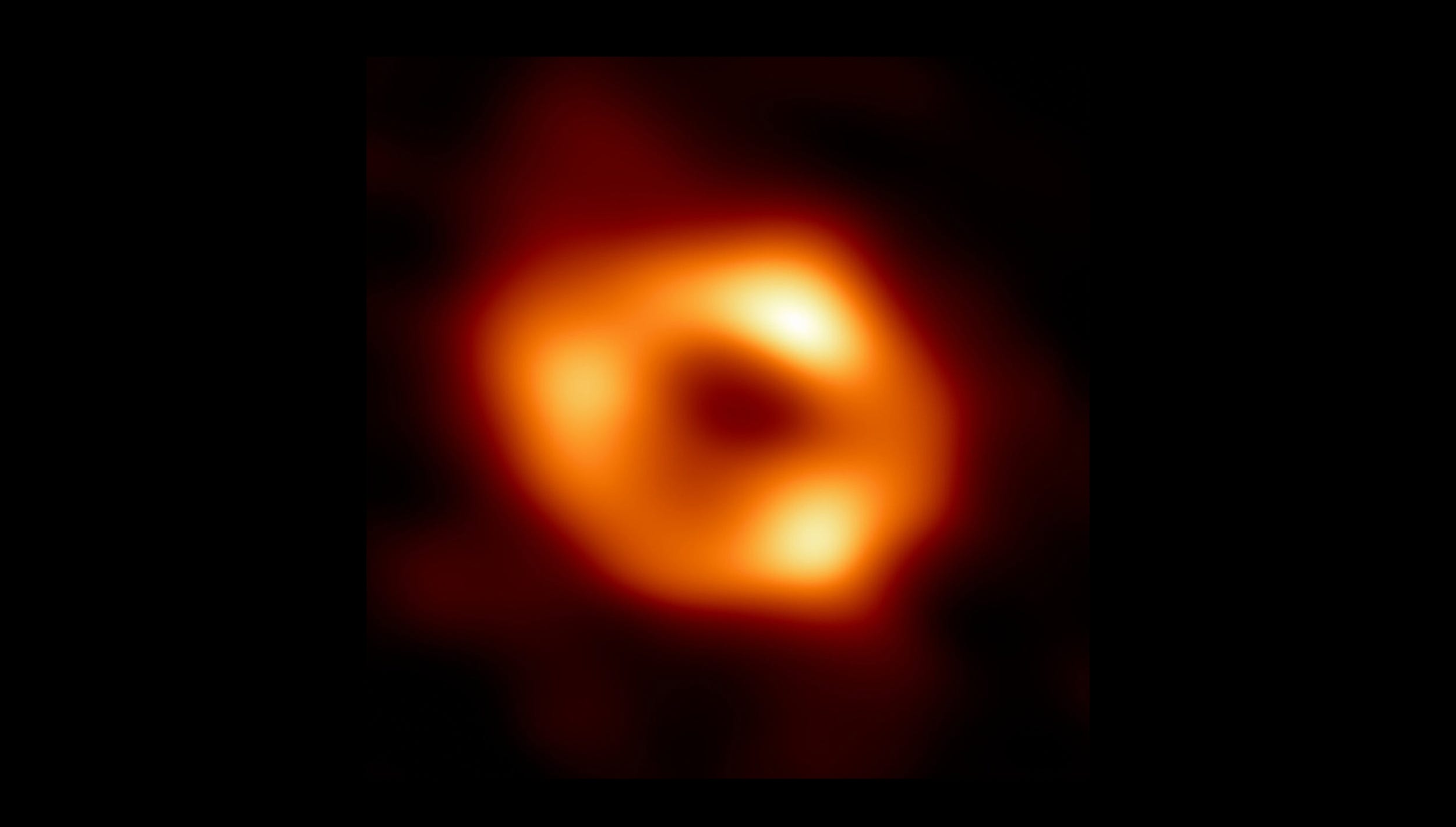 First Image of the Center of Milky Way Galaxy