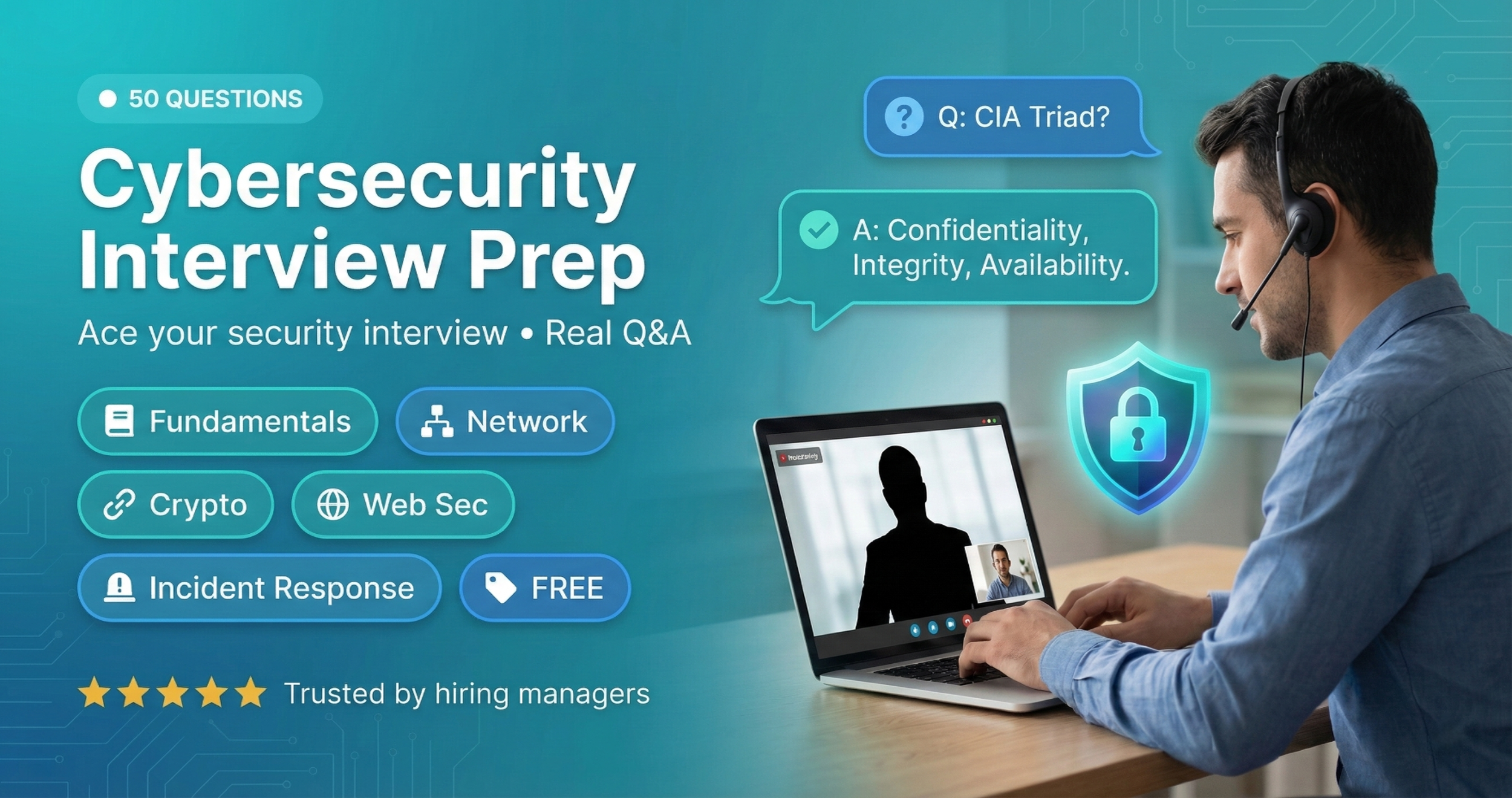 Top 5 Cybersecurity Interview Questions (2026) | Perfectnotes